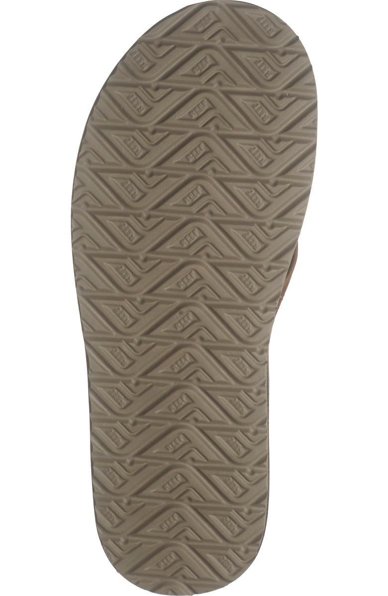 Reef Journeyer Flip Flop Sandal, Alternate, color, Black/ Brown