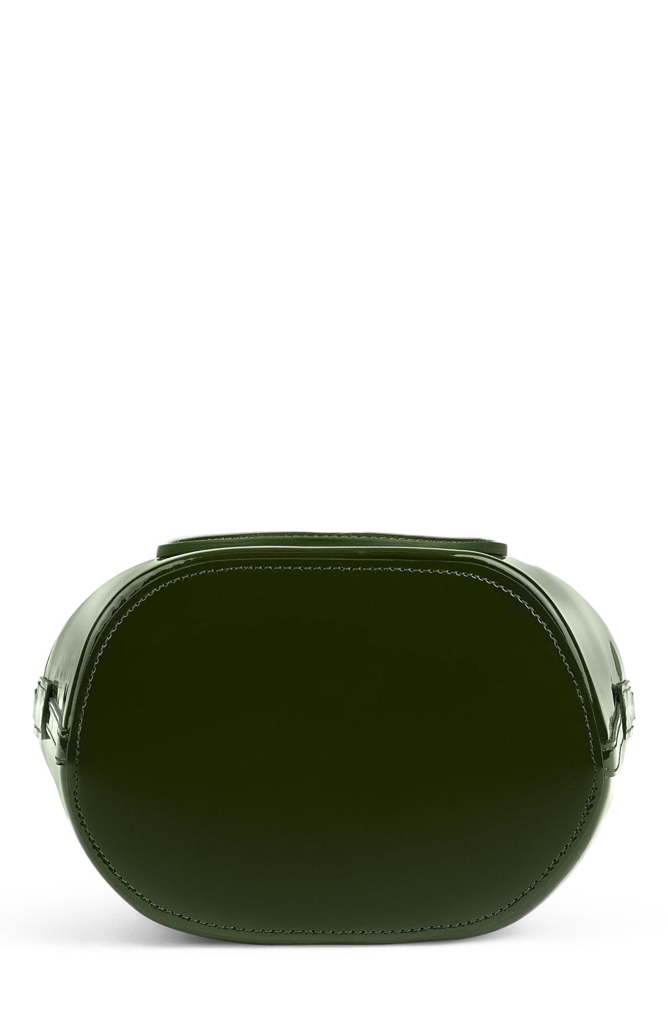 Infinity Bag - Patent Leather Green, Alternate, color, Green