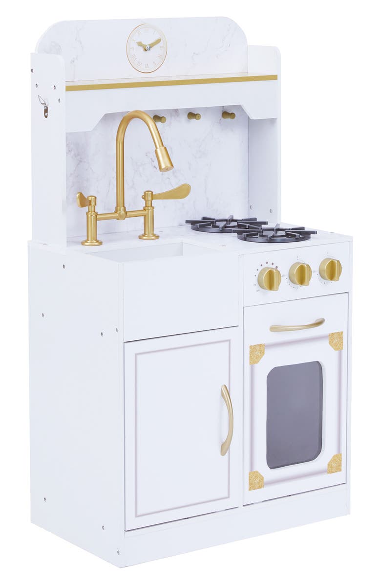 Teamson Kids Little Chef Versailles Classic Kitchen Playset, Alternate, color, White