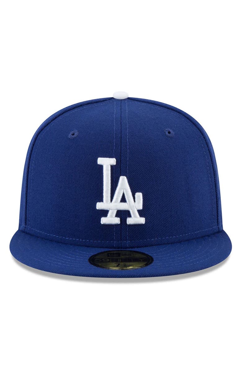 New Era Men's New Era Royal Los Angeles Dodgers 2025 MLB Postseason Side Patch 59FIFTY Fitted Hat, Alternate, color, Royal