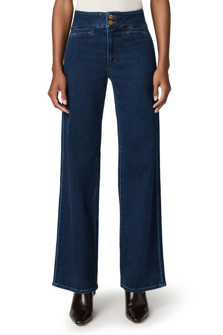Anessa High Waist Wide Leg Jeans, Main, color, CIAO BELLA