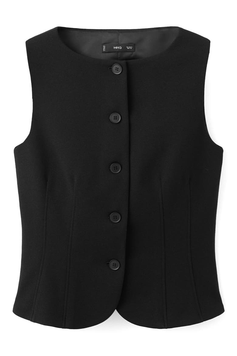 Suit Vest, Alternate, color, BLACK