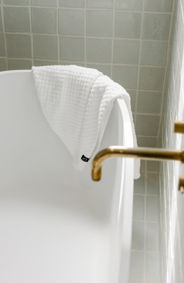 Slowtide Clive Bath Towel, Alternate, color, White