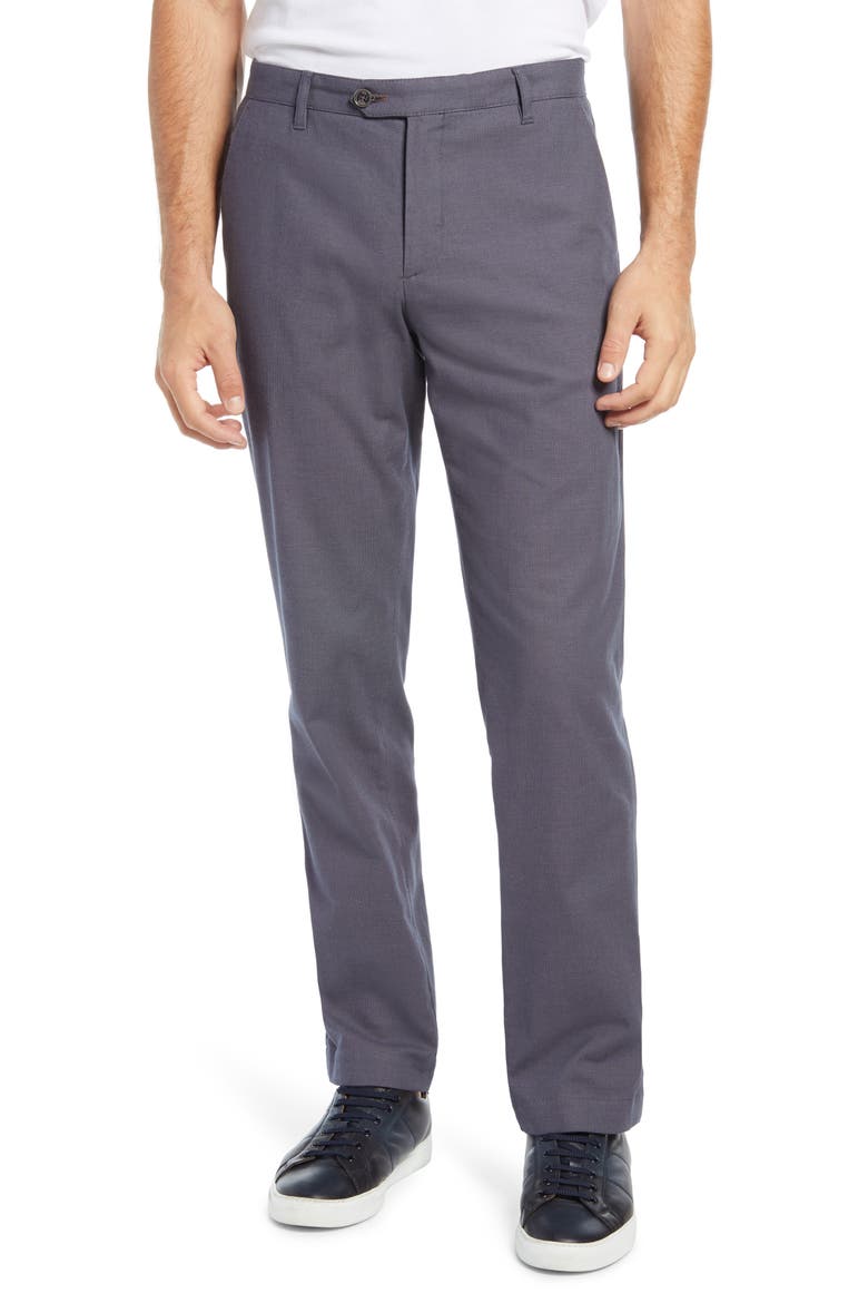 Penguin Slim Fit Classic Dress Pants, Main, color, GREY