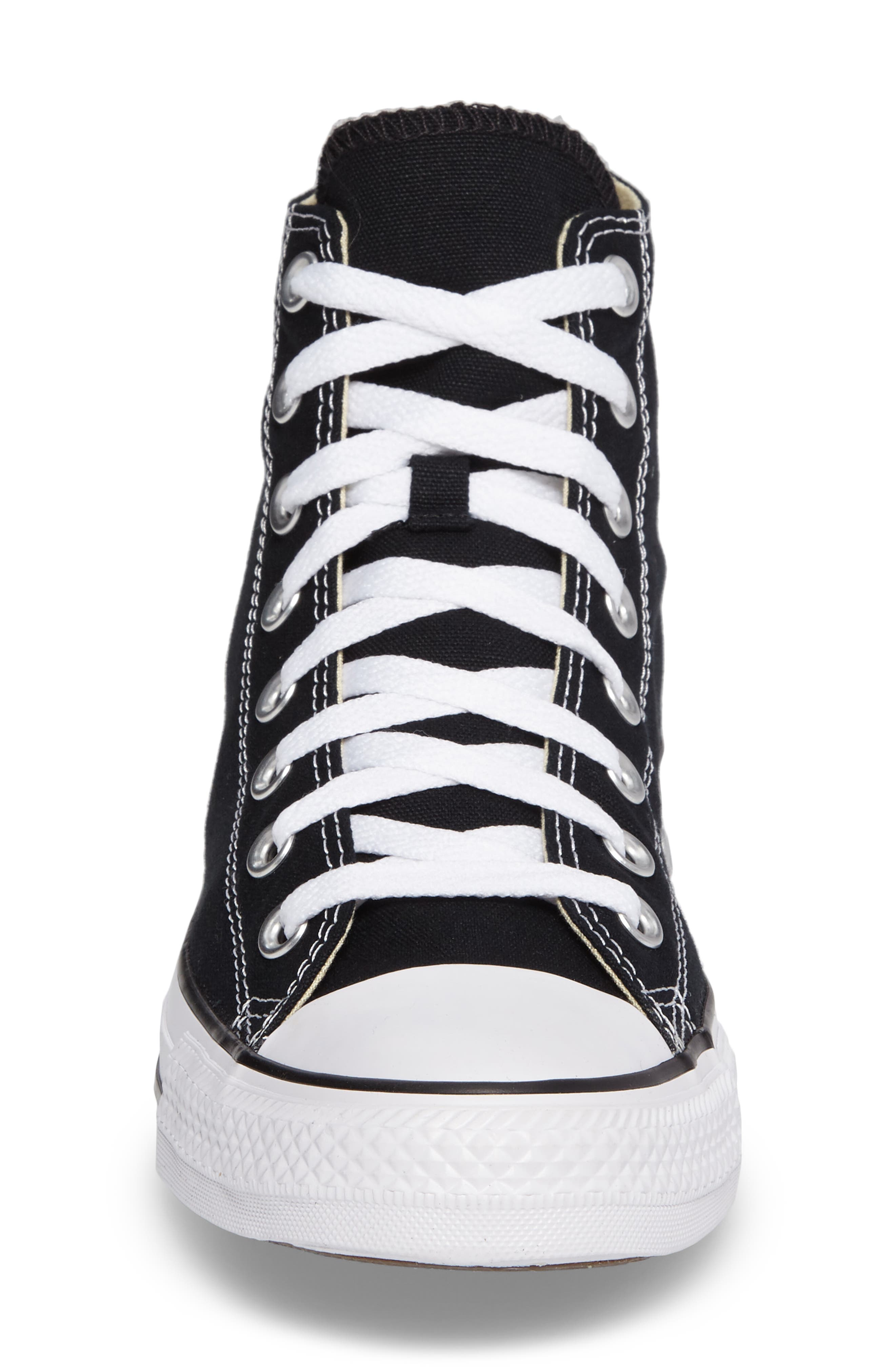 Converse Chuck Taylor<sup>®</sup> All Star<sup>®</sup> High Top Sneaker, Alternate, color, Black