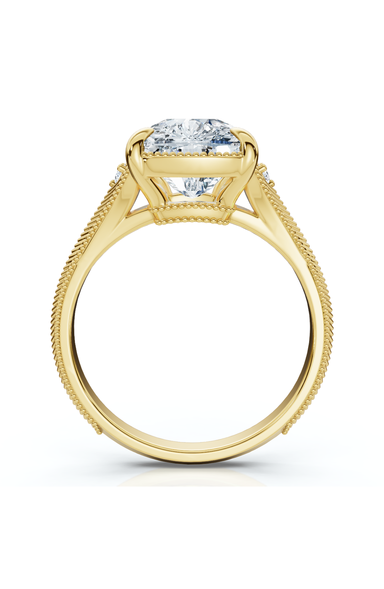 Bliss Diamond Certified 5Ct Taylor Elongated Cushion Engagement Ring 14k Gold Lab Grown, Alternate, color, 14K Yellow Gold