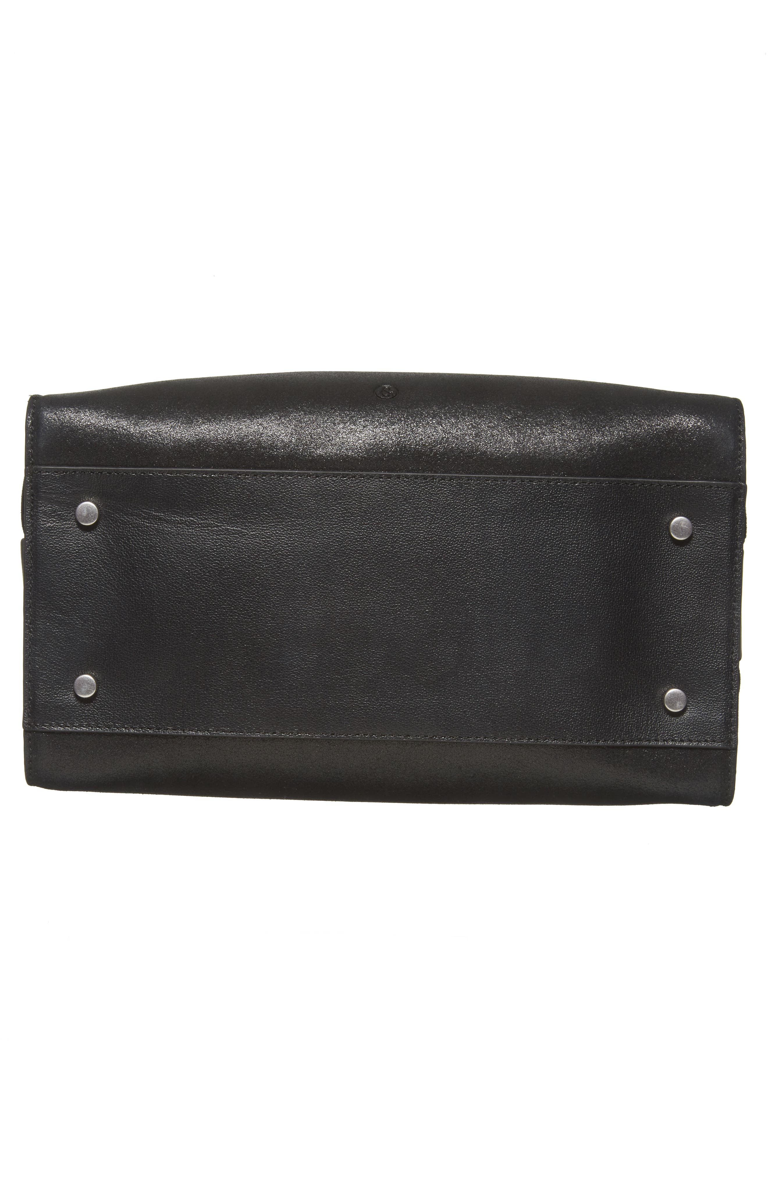 Treasure & Bond Tyler Metallic Leather Satchel, Alternate, color, 