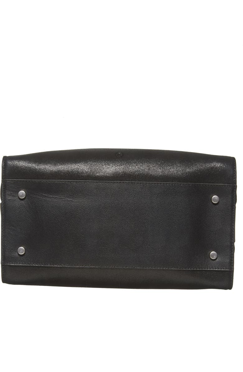 Treasure & Bond Tyler Metallic Leather Satchel, Alternate, color,