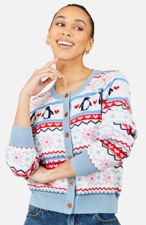 Penquin Fairisle Cardigan