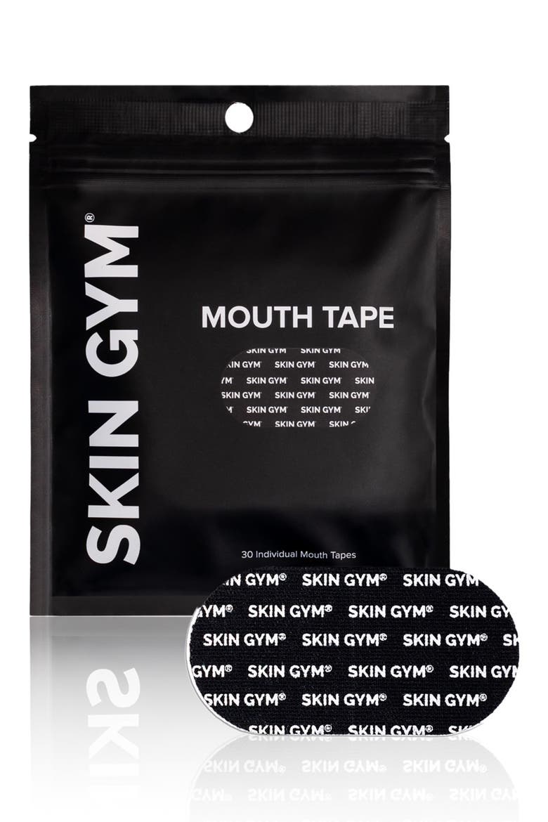 30-Pack Mouth Tape, Main, color, BLACK