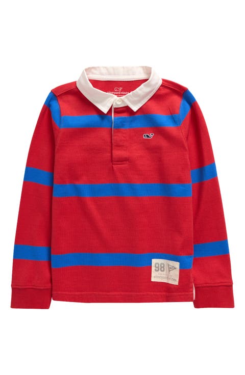 Kids' Cotton Rugby Shirt (Toddler, Little Kid & Big Kid)