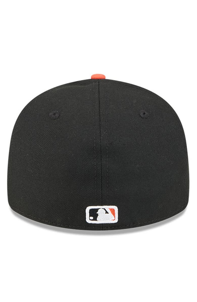 New Era Men's New Era Black San Francisco Giants Baseball Hall of Fame 59FIFTY Low Profile Fitted Hat, Alternate, color,
