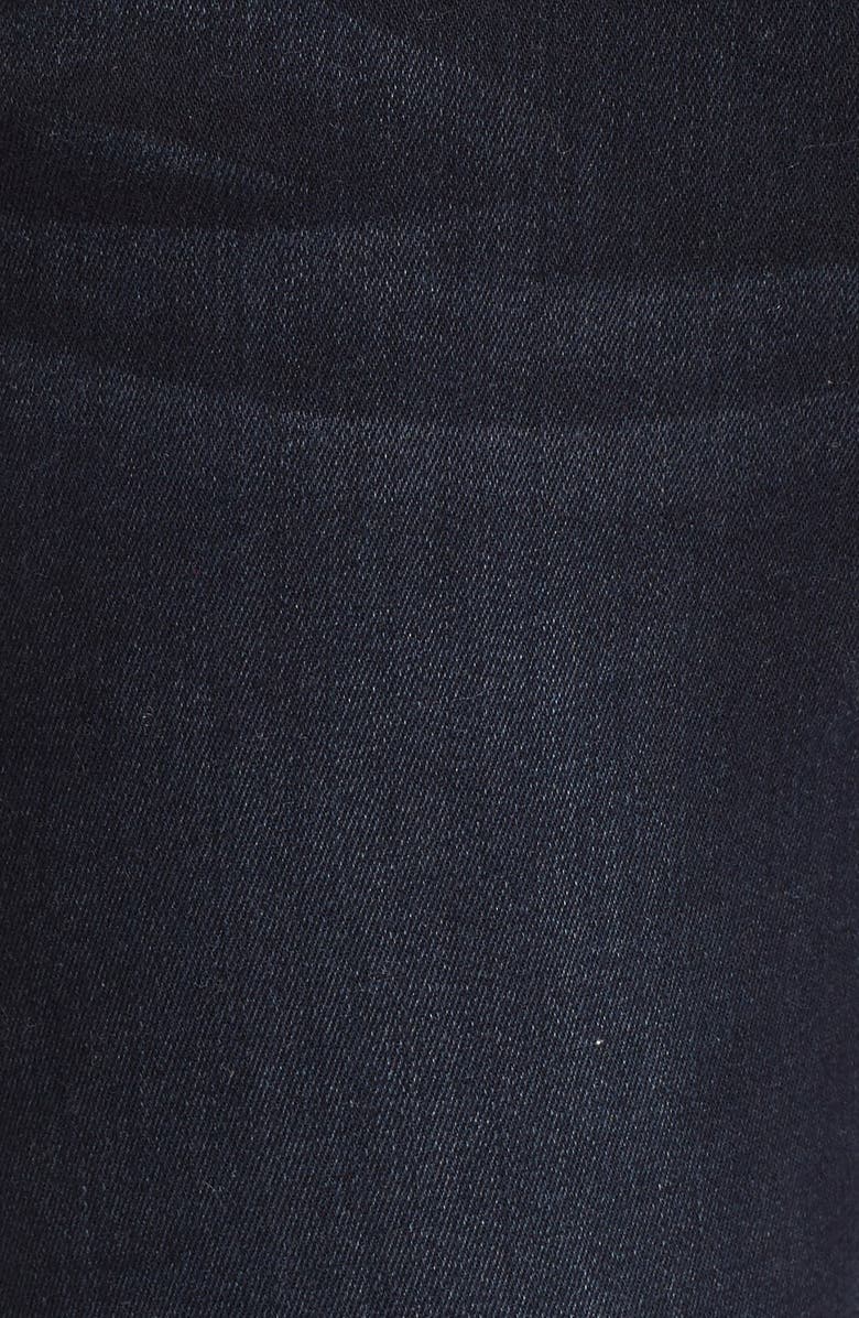 FRAME 'Le High Flare' Raw Edge High Rise Crop Jeans, Alternate, color,