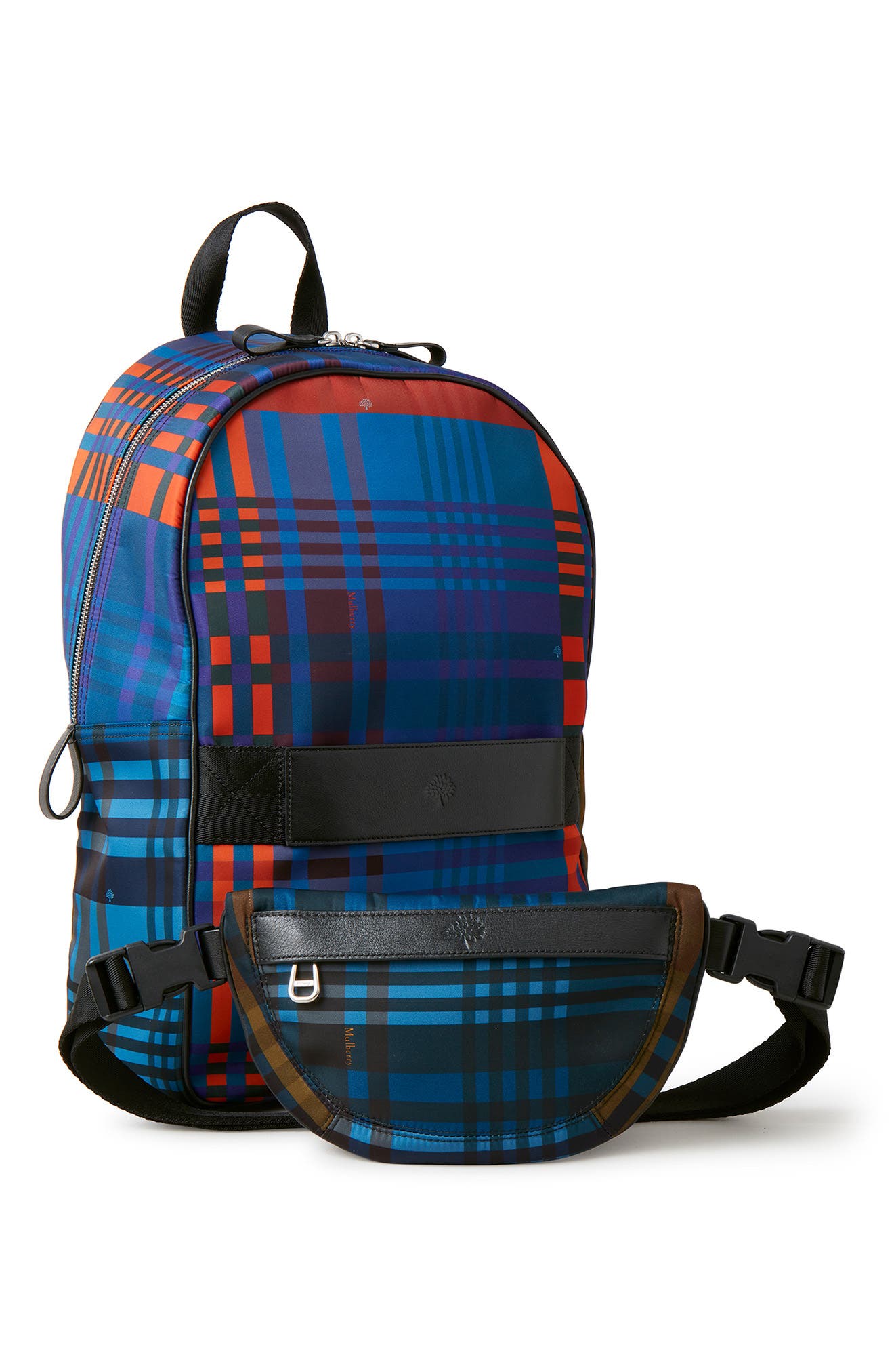 Mulberry Unisex Regenerated Nylon Backpack & Belt Bag, Alternate, color, 