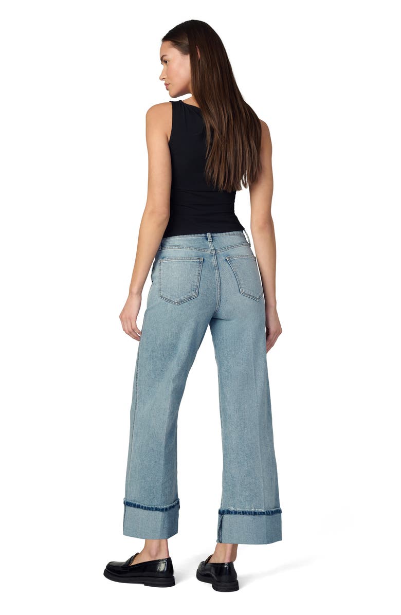 Joe's Jeans The Trixie Cuffed High Waist Wide Leg Trouser Jeans, Alternate, color, So Sweet