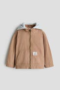 H&M Hooded Canvas Jacket