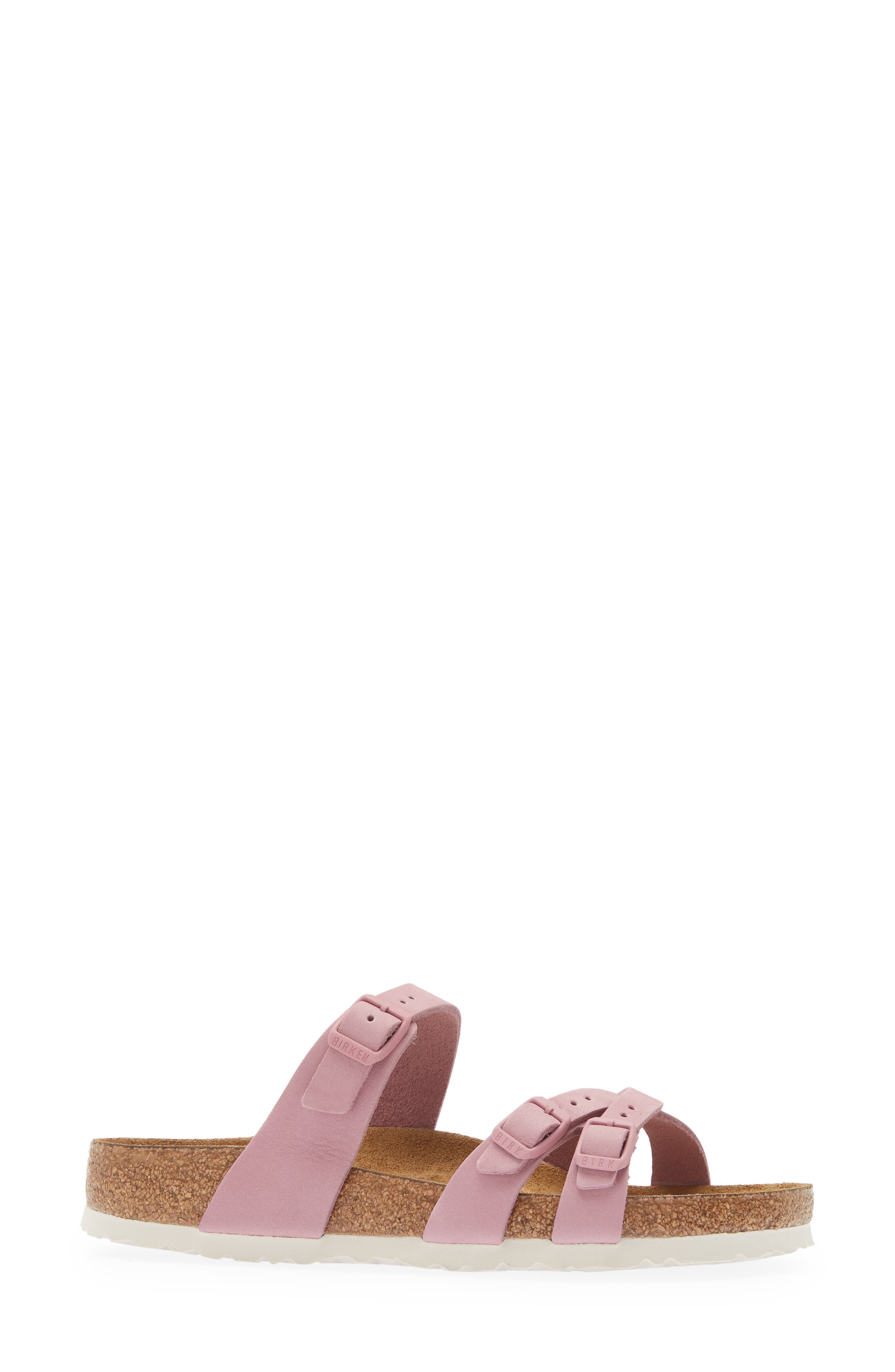 Franca Slide Sandal, Alternate, color, ORCHID NUBUCK