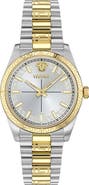 Versace Millenyium Two-Tone Bracelet Watch, 32mm