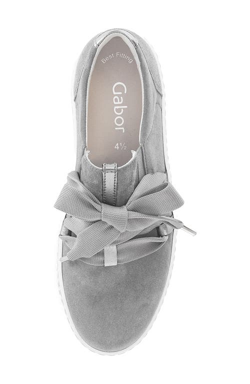 Shop Gabor 63.333 Platform Sneaker In Stone
