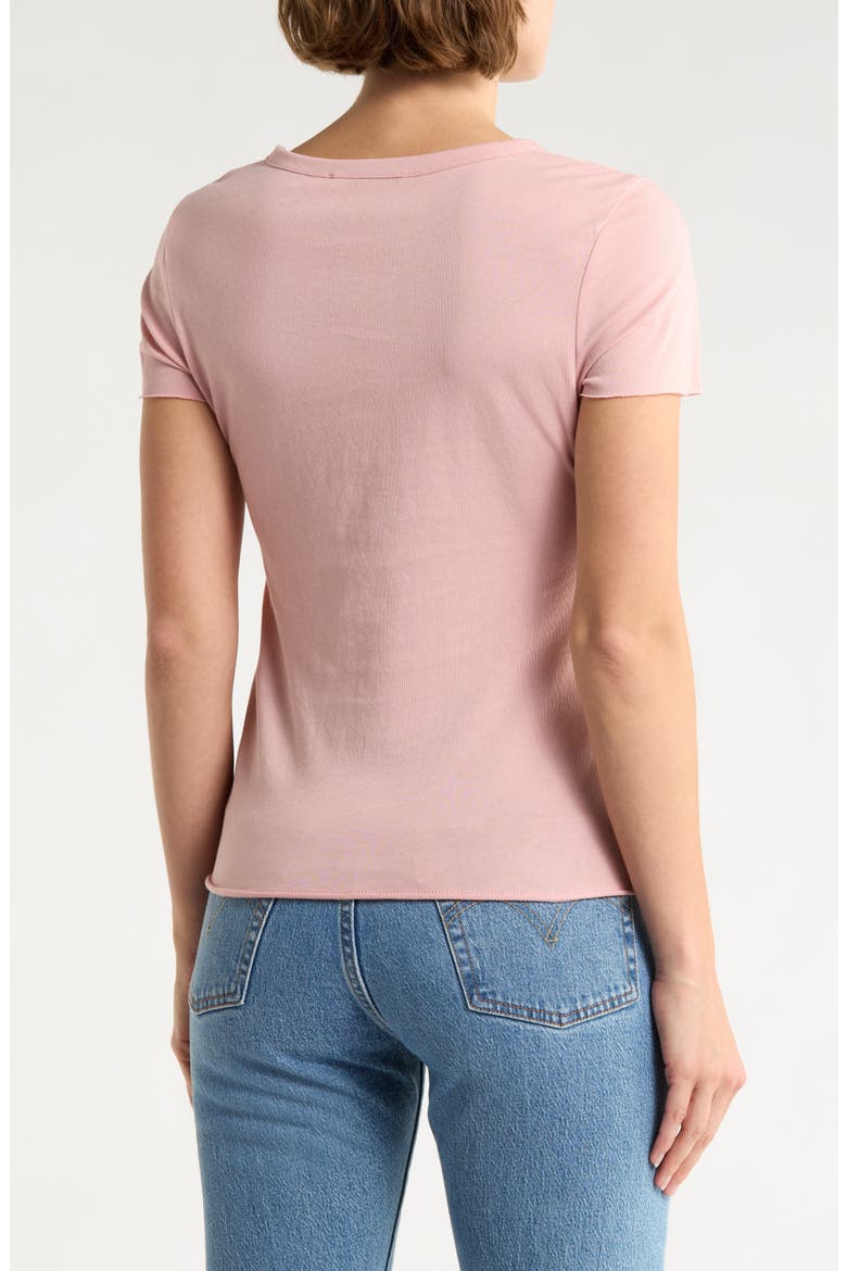 Bela Logo Graphic T-Shirt, Alternate, color, DUSTY PINK