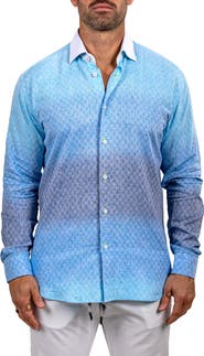Maceoo Fibonacci Marthy Contemporary Fit Button-Up Shirt