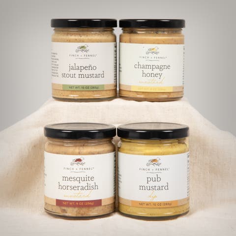 4 Piece Son of a Mustard Sampler Pack Gift Box