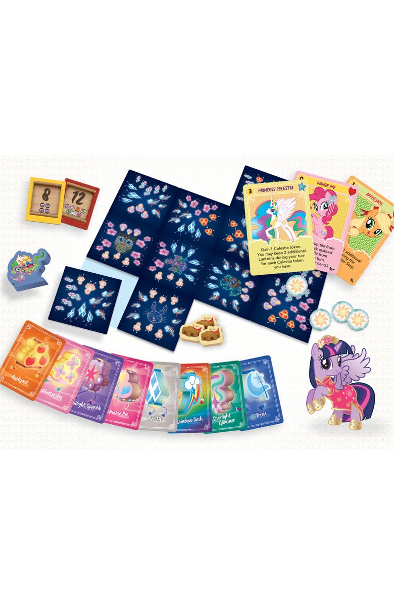 Renegade Game Studios My Little Pony Festival of Lanterns, Board & Card Game, Alternate, color, Multicolored