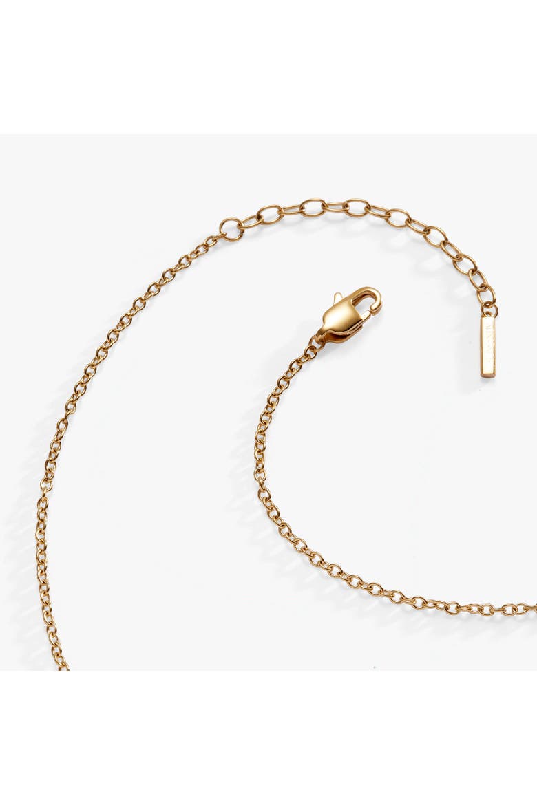 Airplane Inline Necklace, Alternate, color, Gold