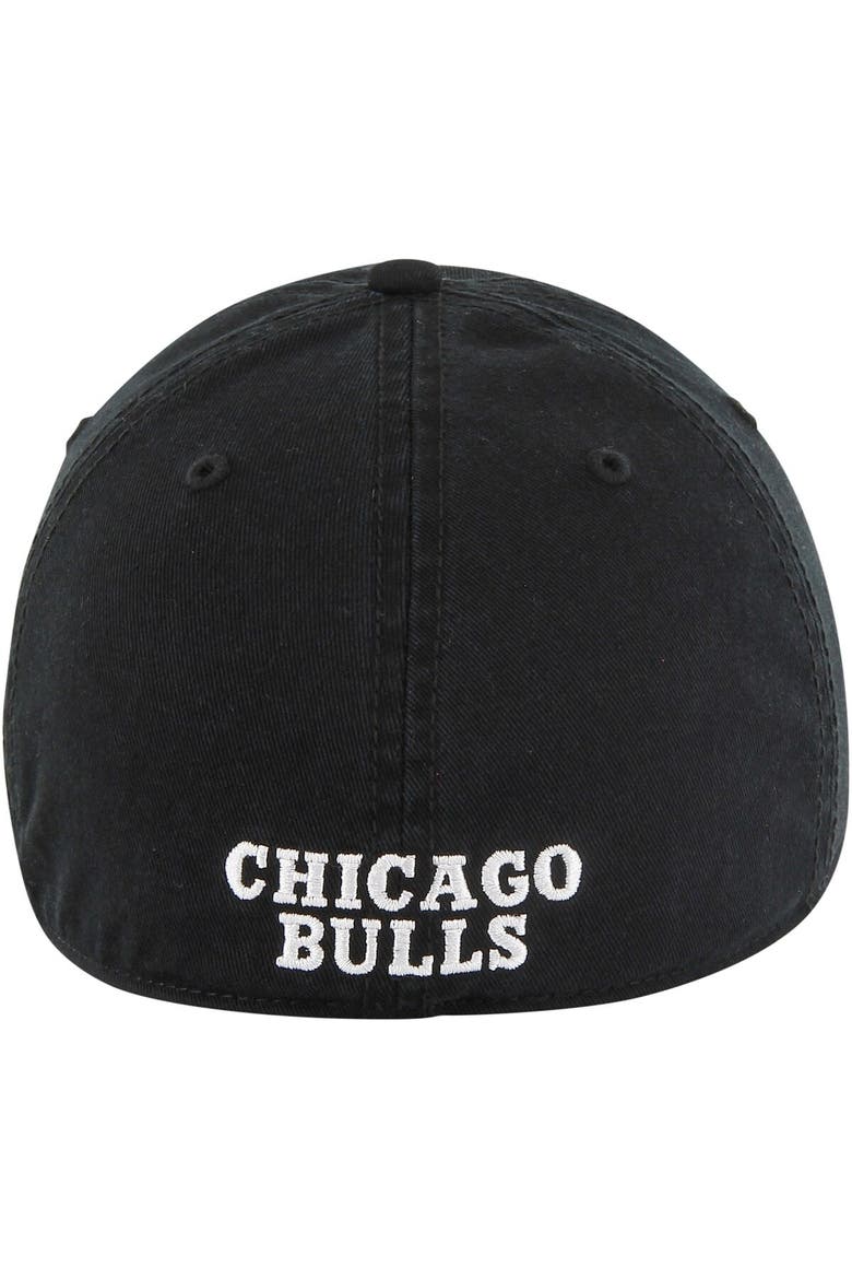 Men's '47 Black Chicago Bulls  Classic Franchise Fitted Hat, Alternate, color, Black