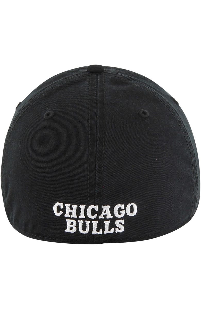 '47 Men's '47 Black Chicago Bulls  Classic Franchise Fitted Hat, Alternate, color, Black