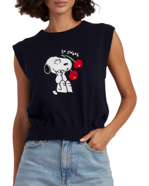 Cotton Snoopy Cherry Tank