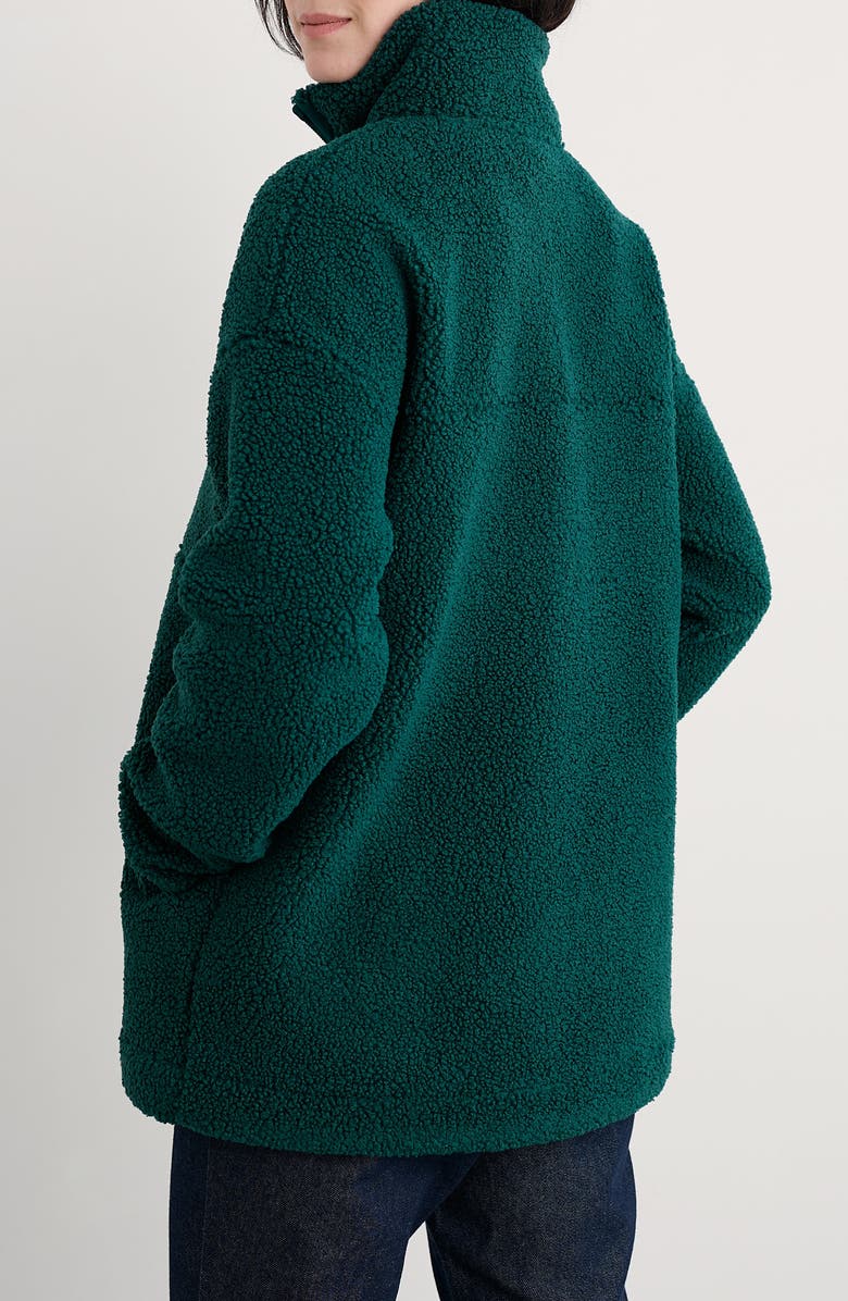 Seasalt Cornwall Barnaloft Fleece Pullover, Alternate, color, Verte