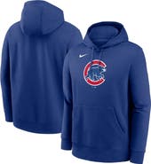 Nike Men's Nike Royal Chicago Cubs Logo Club Fleece Pullover Hoodie