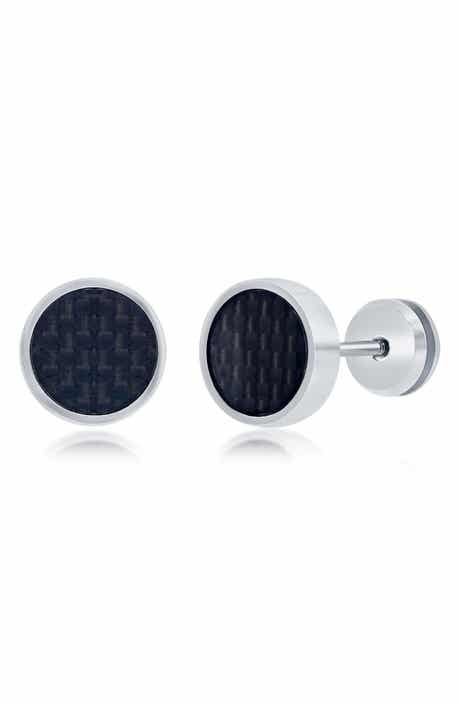 BLACKJACK Men's Stud Earrings