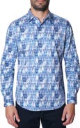 Robert Graham Diamond Print Button-Up Shirt