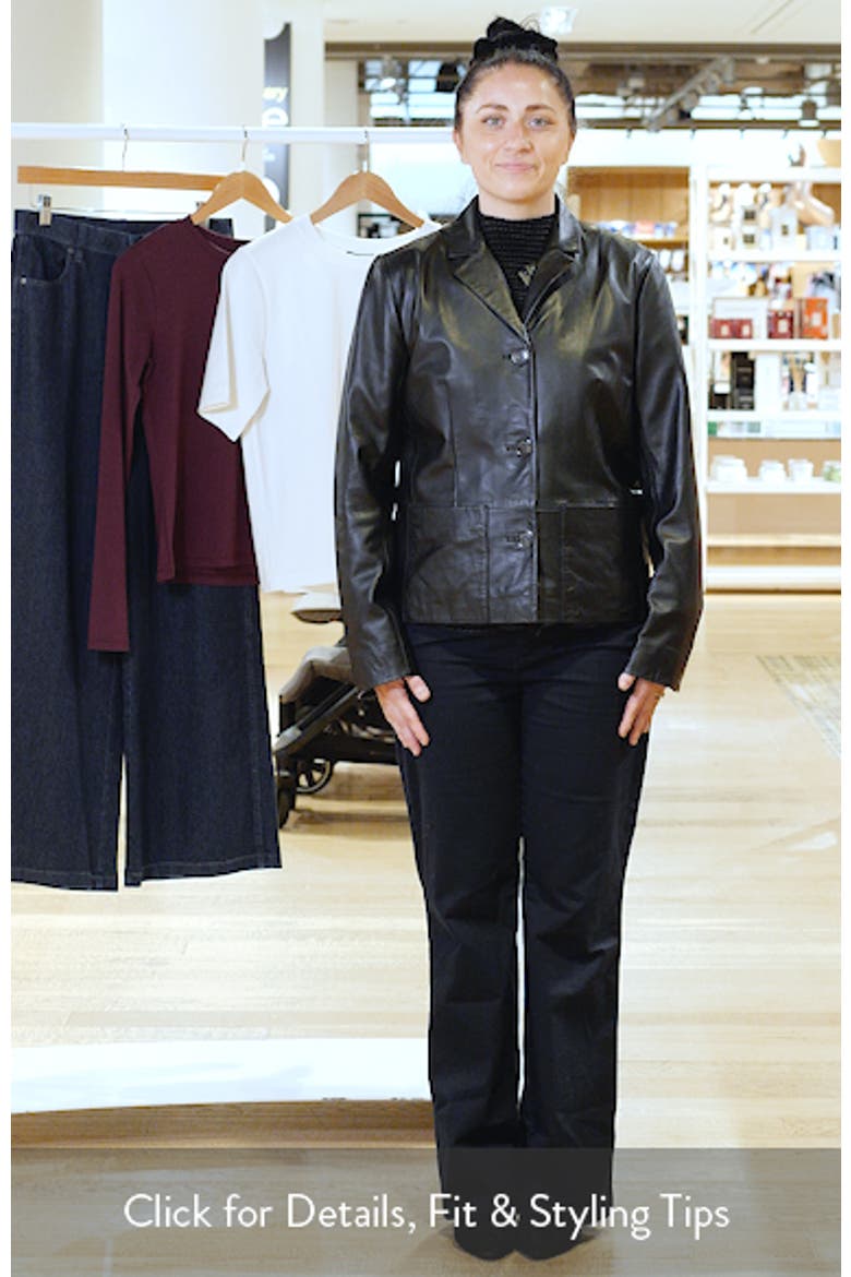 Leather Blazer video