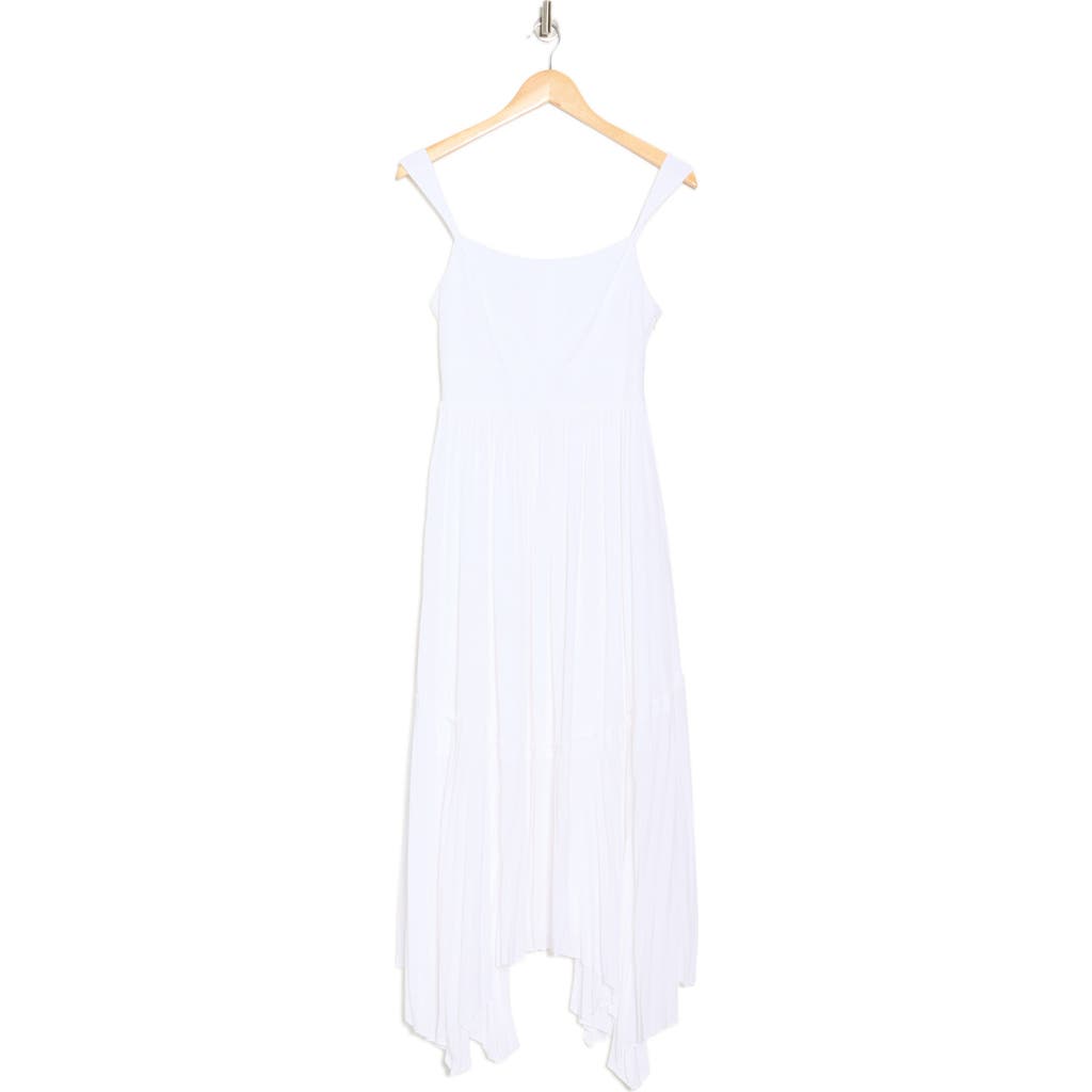 Ramy Brook August Handkerchief Hem Dress In White