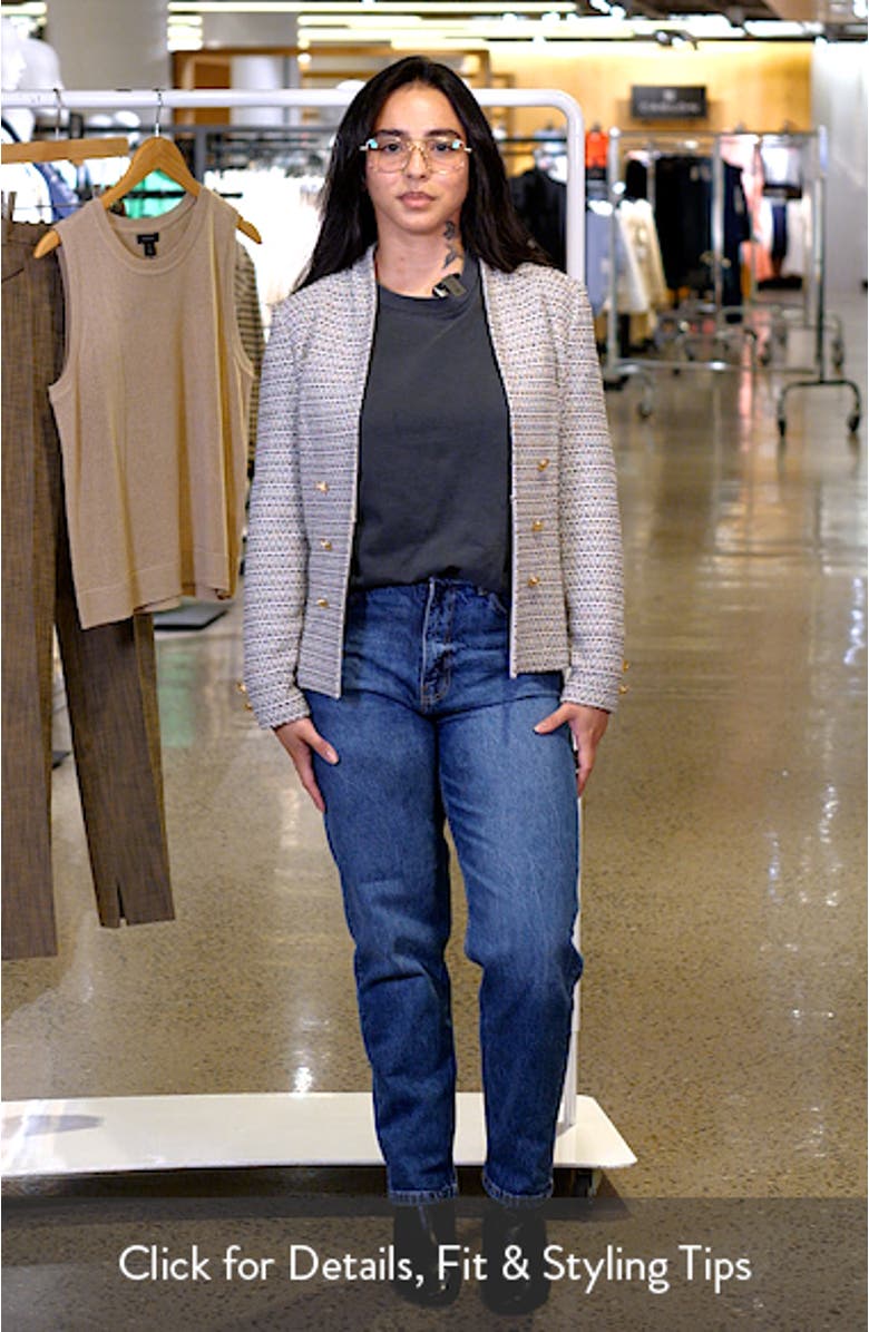 x Tanya Foster Tailored Fit Tweed Jacket, sales video thumbnail