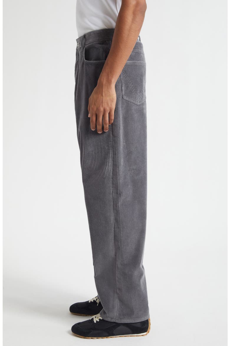 Matt Wide Leg Corduroy Pants, Alternate, color, 1230 THUNDER
