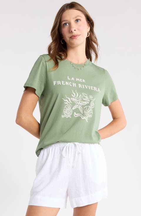 Crewneck Graphic T-Shirt