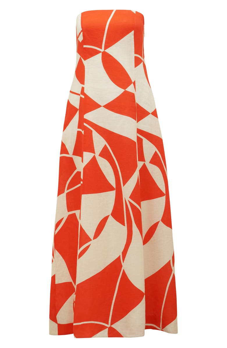 Ever New Amanda Strapless Maxi Dress, Alternate, color, 