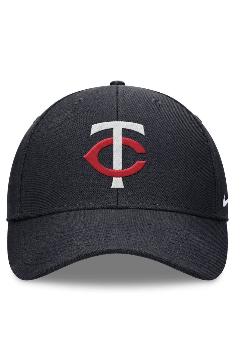 Nike Men's Nike Navy Minnesota Twins Evergreen Club Performance Adjustable Hat, Alternate, color, 