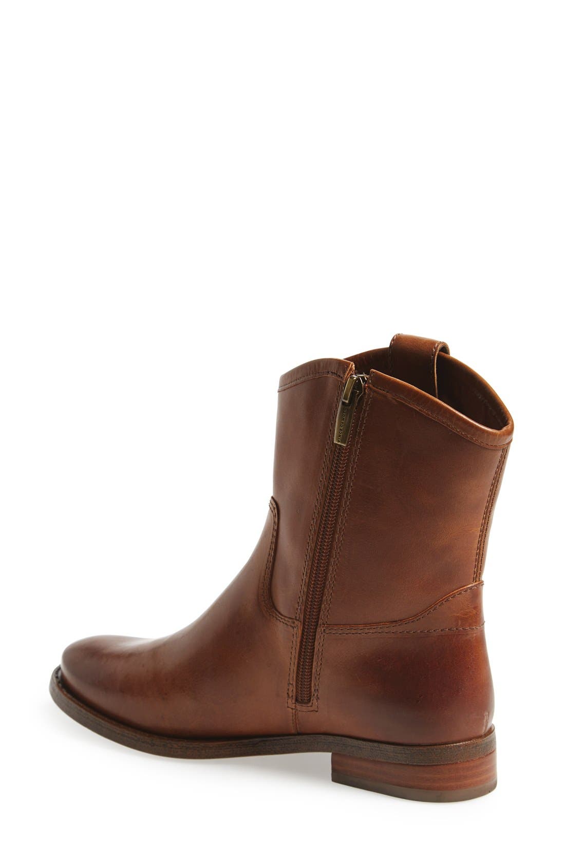 'Payatt' Short Riding Boot, Alternate, color, WARM COGNAC LEATHER