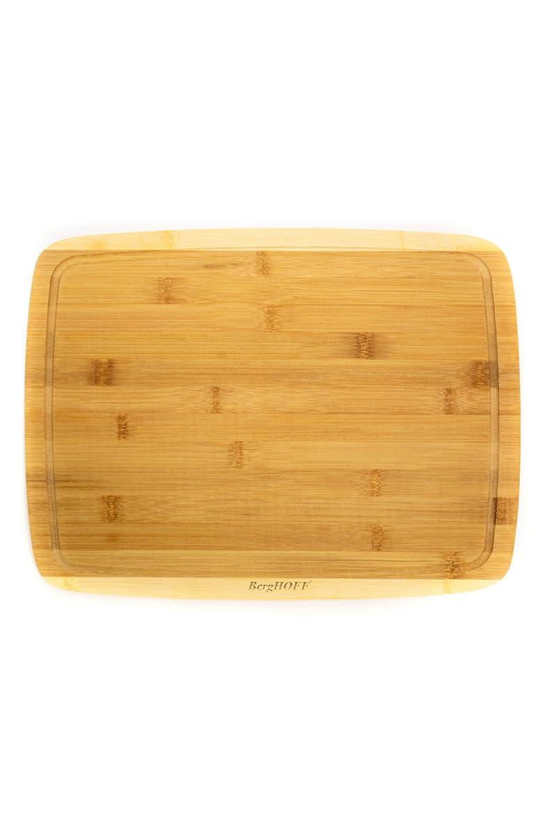 BergHOFF Bamboo Rectangle Cutting Board, Alternate, color, Beige