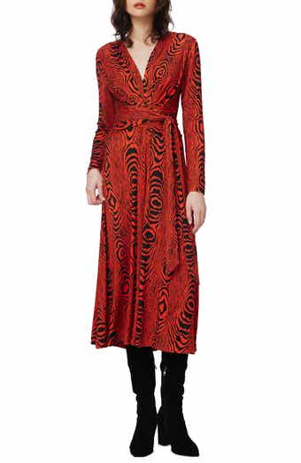 Dorothee Long Sleeve Tie Waist Dress