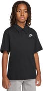 Nike Kids' Sportswear Club Solid Cotton Polo