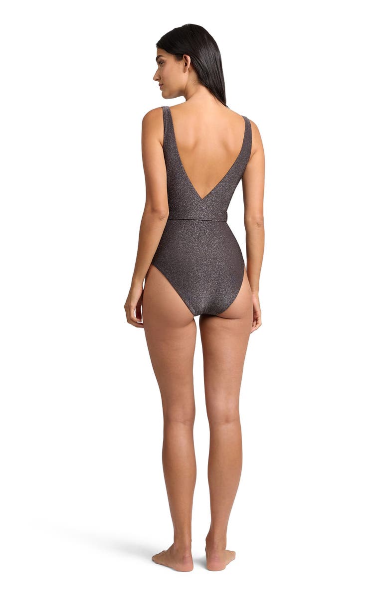 Onia Michelle One Piece, Alternate, color, Espresso