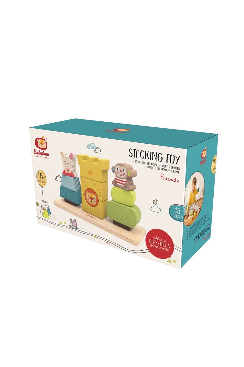 Friends Stacking Toy, Alternate, color, Multi / Yellow