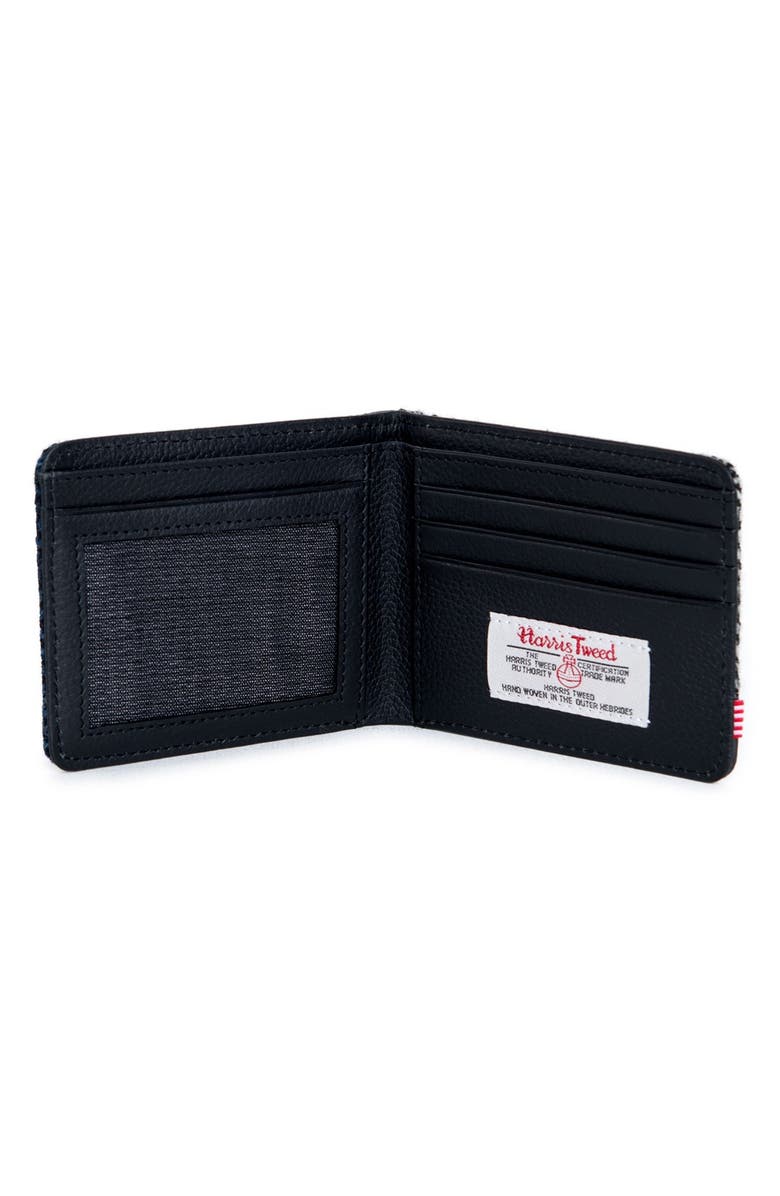 Herschel Supply Co. 'Hank' Harris Tweed Bifold Wallet, Alternate, color, 