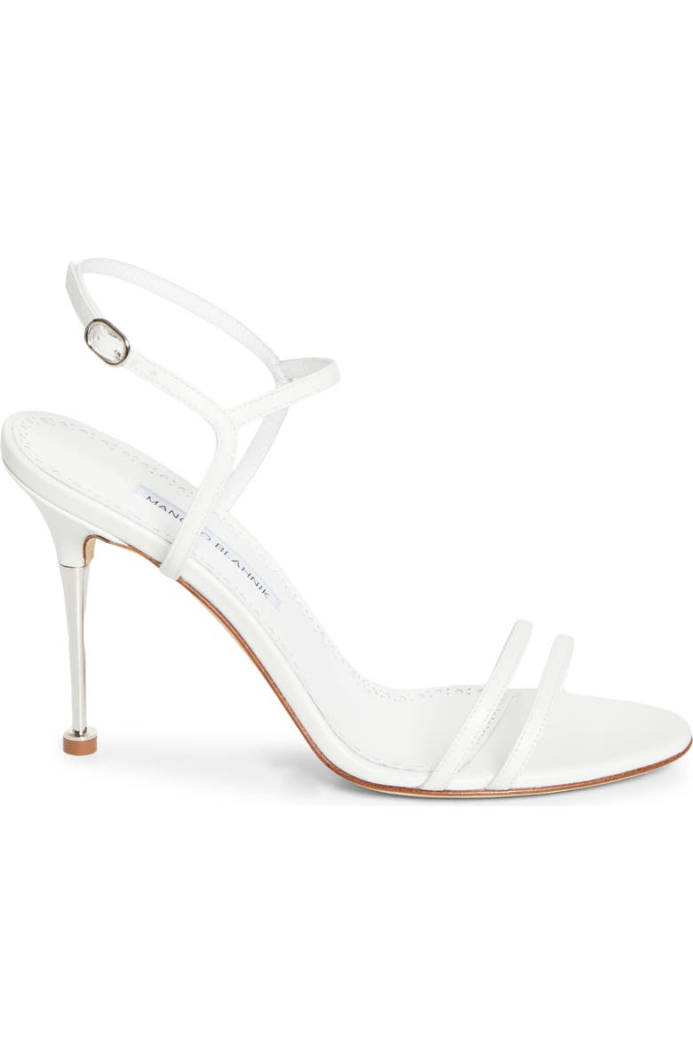 Manolo Blahnik Ciagapla Sandal, Alternate, color, Whit1012
